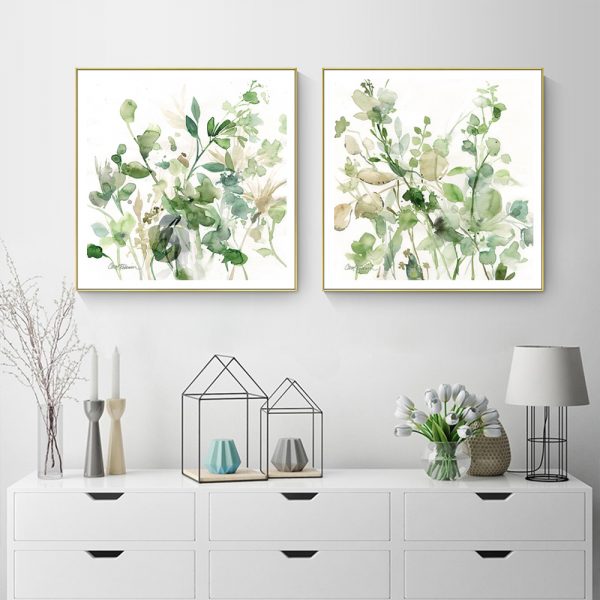 Wall Art - Sage Garden By Carol Robinson (2 sets)- Canvas Prints-Poster Prints - Image 2