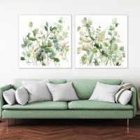 Wall Art - Sage Garden By Carol Robinson (2 sets)- Canvas Prints-Poster Prints