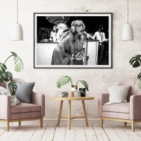 Wall Art - Stevie Nicks and Fleet wood Mac singing - Canvas Prints-Poster Prints - Image 2