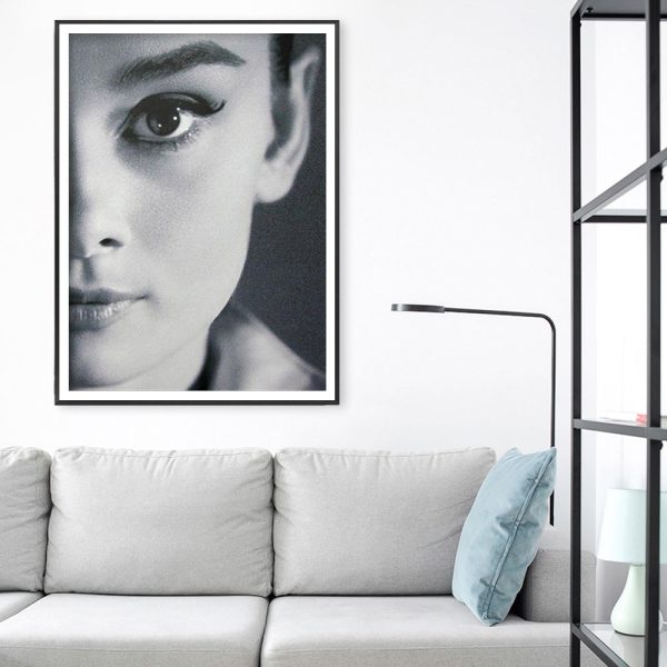 Wall Art - Audrey Hepburn - Canvas Prints-Poster Prints - Image 3