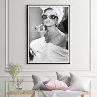 Wall Art - Girl Applying Lipstick - Canvas Prints-Poster Prints - Image 2