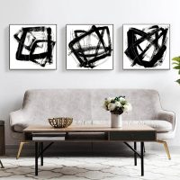 Wall Art - Opening Black (3 sets) - Canvas Prints-Poster Prints - Image 2