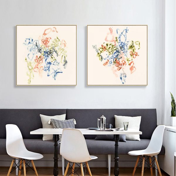 Wall Art - Summer Blooming (2 sets)- Canvas Prints-Poster Prints - Image 2