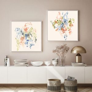 Wall Art - Summer Blooming (2 sets)- Canvas Prints-Poster Prints