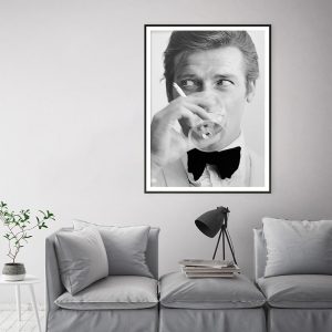 Wall Art - Roger Moore - Canvas Prints-Poster Prints