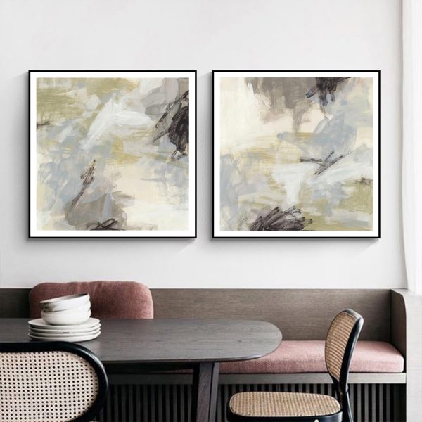 Wall Art - Abstract Vista (2 sets)- Canvas Prints-Poster Prints - Image 2