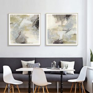 Wall Art - Abstract Vista (2 sets)- Canvas Prints-Poster Prints