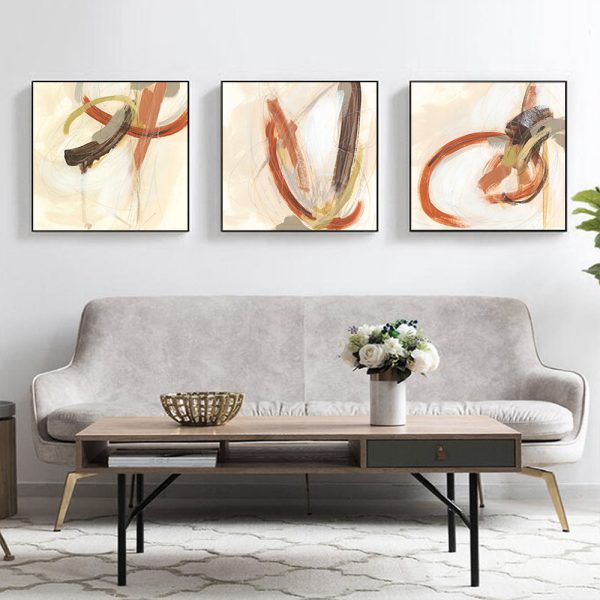 Wall Art - Abstract moving (3 sets) - Canvas Prints-Poster Prints - Image 3