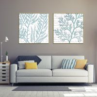 Wall Art - Algae (2 sets)- Canvas Prints-Poster Prints
