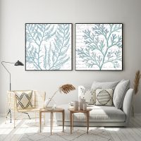 Wall Art - Algae (2 sets)- Canvas Prints-Poster Prints - Image 3