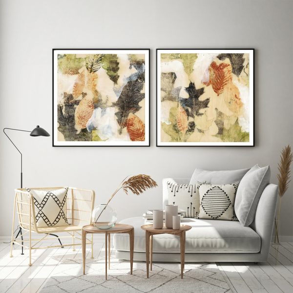 Wall Art - Autumn leaves (2 sets)- Canvas Prints-Poster Prints - Image 2