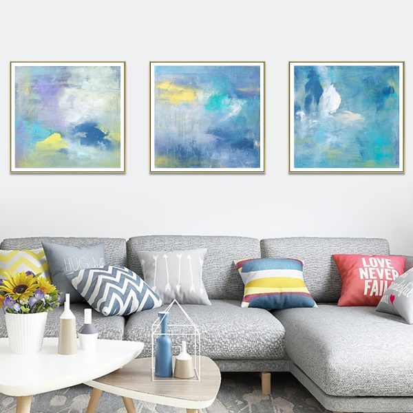 Wall Art - Entering summer (3 sets) - Canvas Prints-Poster Prints