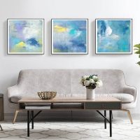 Wall Art - Entering summer (3 sets) - Canvas Prints-Poster Prints - Image 2