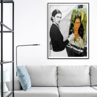 Wall Art - Frida Kahlo in Painting - Canvas Prints-Poster Prints - Image 2