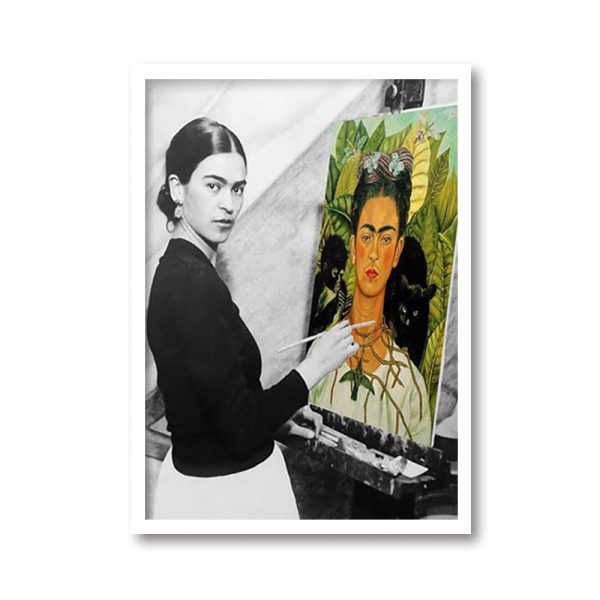 Wall Art - Frida Kahlo in Painting - Canvas Prints-Poster Prints - Image 3