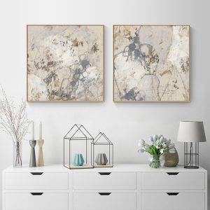 Wall Art - Impasto Gesture (2 sets)- Canvas Prints-Poster Prints