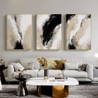 Wall Art - Modern Neutral Abstract (3 sets) - Canvas Prints-Poster Prints - Image 3