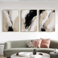 Wall Art - Modern Neutral Abstract (3 sets) - Canvas Prints-Poster Prints