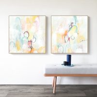 Wall Art - Quarter Note (2 sets)- Canvas Prints-Poster Prints - Image 2