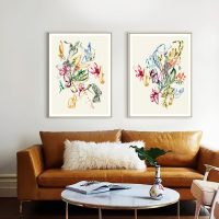 Wall art - Scribble Arrangement (2 sets)- Canvas Prints- Poster Prints - Image 3