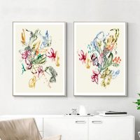 Wall art - Scribble Arrangement (2 sets)- Canvas Prints- Poster Prints