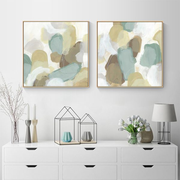 Wall Art - Subtle Synergy (2 sets)- Canvas Prints-Poster Prints - Image 2