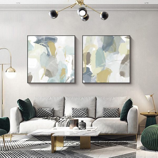 Wall Art - Subtle Synergy (2 sets)- Canvas Prints-Poster Prints - Image 2