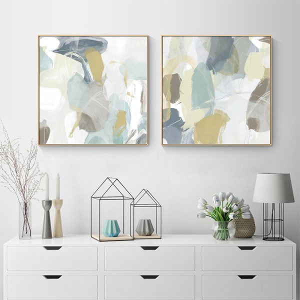 Wall Art - Subtle Synergy (2 sets)- Canvas Prints-Poster Prints