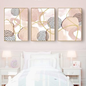Wall Art - Watercolour Shapes (3 sets) - Canvas Prints-Poster Prints