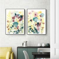 Wall art - Wildblumen im Summer (2 sets)- Canvas Prints- Poster Prints - Image 2