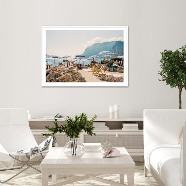 Wall Art - Capri beach - Canvas Prints-Poster Prints