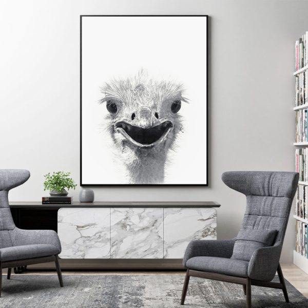 Wall Art - Emu - Canvas Prints-Poster Prints - Image 3