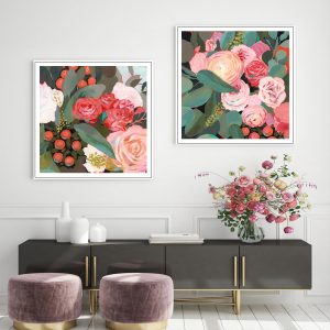 Wall Art - Eucalyptus Bouquet (2 sets)- Canvas Prints-Poster Prints