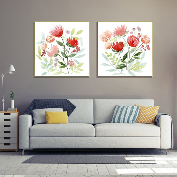 Wall Art - Florals (2 sets)- Canvas Prints-Poster Prints - Image 2