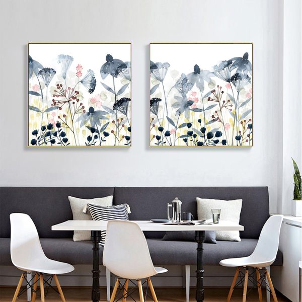 Wall Art - Layered Gardens (2 sets)- Canvas Prints-Poster Prints - Image 3
