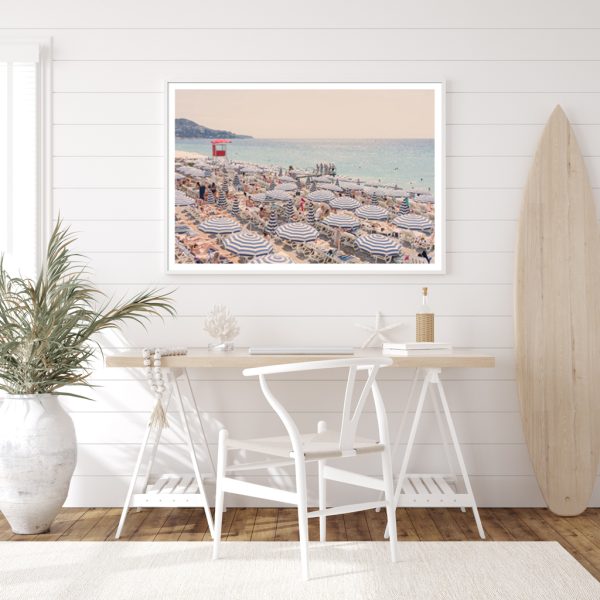 Wall Art - Nice Beach Umbrealla - Canvas Prints-Poster Prints