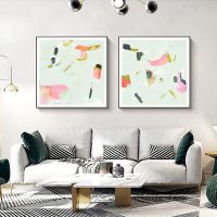 Wall Art - Olive Scatter (2 sets)- Canvas Prints-Poster Prints - Image 2