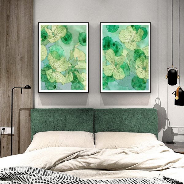 Wall art - Watercolour Zanzibar Gem (2 sets)- Canvas Prints- Poster Prints - Image 2