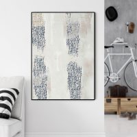 Wall Art - Abstract Nany Blue - Canvas Prints-Poster Prints