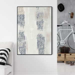 Wall Art - Abstract Nany Blue - Canvas Prints-Poster Prints