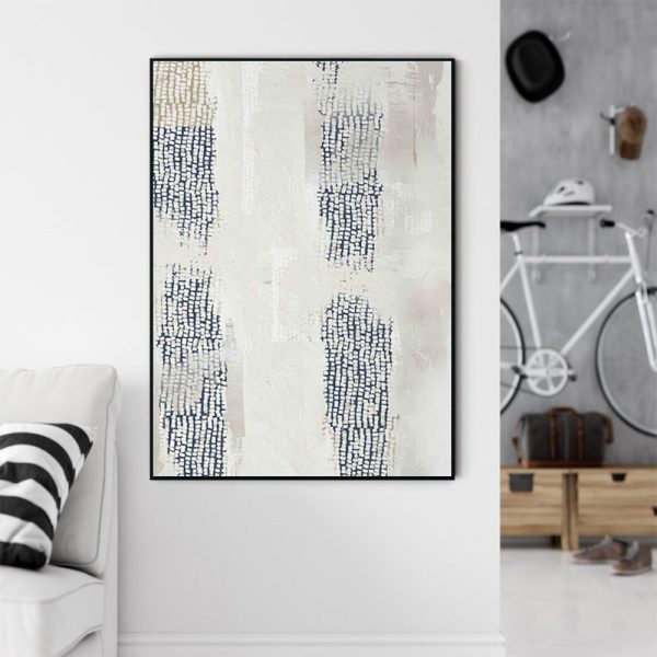 Wall Art - Abstract Nany Blue - Canvas Prints-Poster Prints