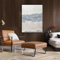 Wall Art - Abstract Nany Beige - Canvas Prints-Poster Prints - Image 2