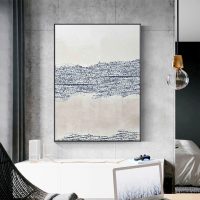Wall Art - Abstract Nany Beige - Canvas Prints-Poster Prints - Image 3