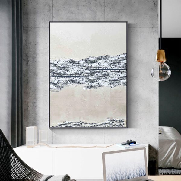 Wall Art - Abstract Nany Beige - Canvas Prints-Poster Prints - Image 3