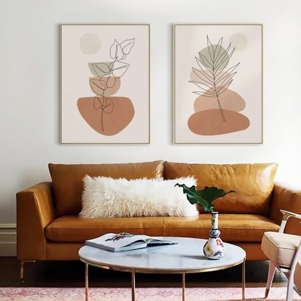 Wall art - Botanical Flowers (2 sets)- Canvas Prints- Poster Prints - Image 3