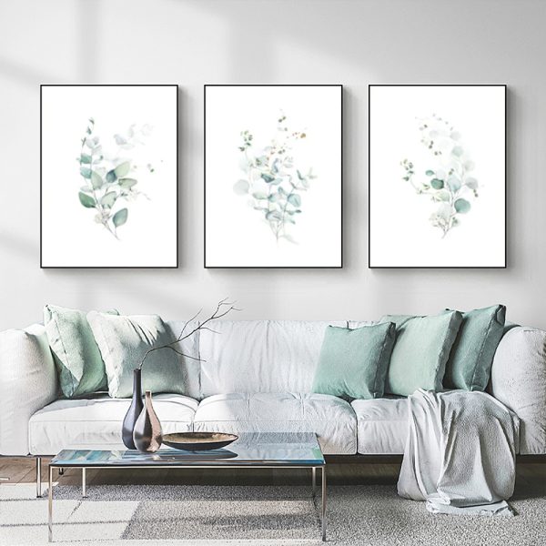 Wall Art - Botanical Leaves (3 sets) - Canvas Prints-Poster Prints