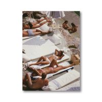 Wall Art - Sunbathers at Eden - Canvas Prints-Poster Prints - Image 2