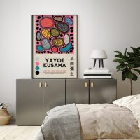 Wall Art - Yayoi Kusama Exhibition II - Canvas Prints-Poster Prints - Image 2