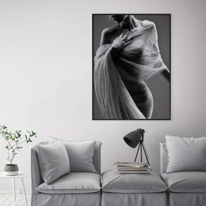 Wall Art - Beautiful Naked Woman - Canvas Prints-Poster Prints