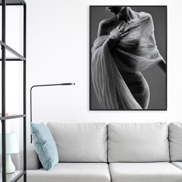 Wall Art - Beautiful Naked Woman - Canvas Prints-Poster Prints - Image 2
